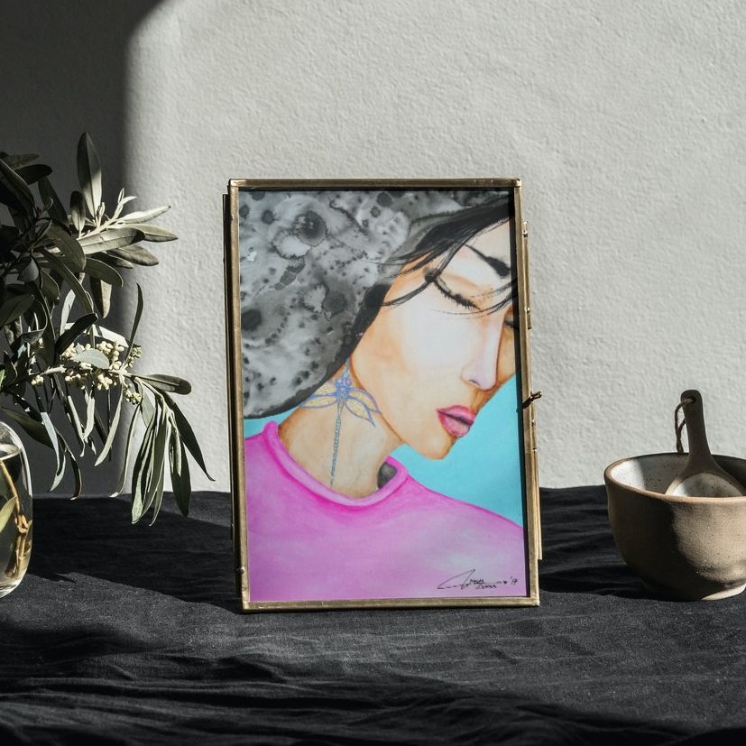 aquarell, ink, gemälde, malerei, kunst