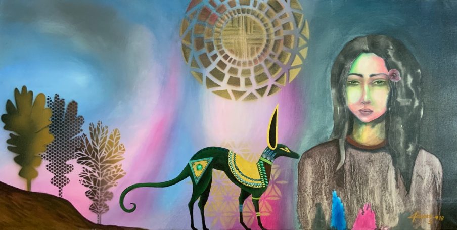 Klassische Malerei von Sorina M. Grigore