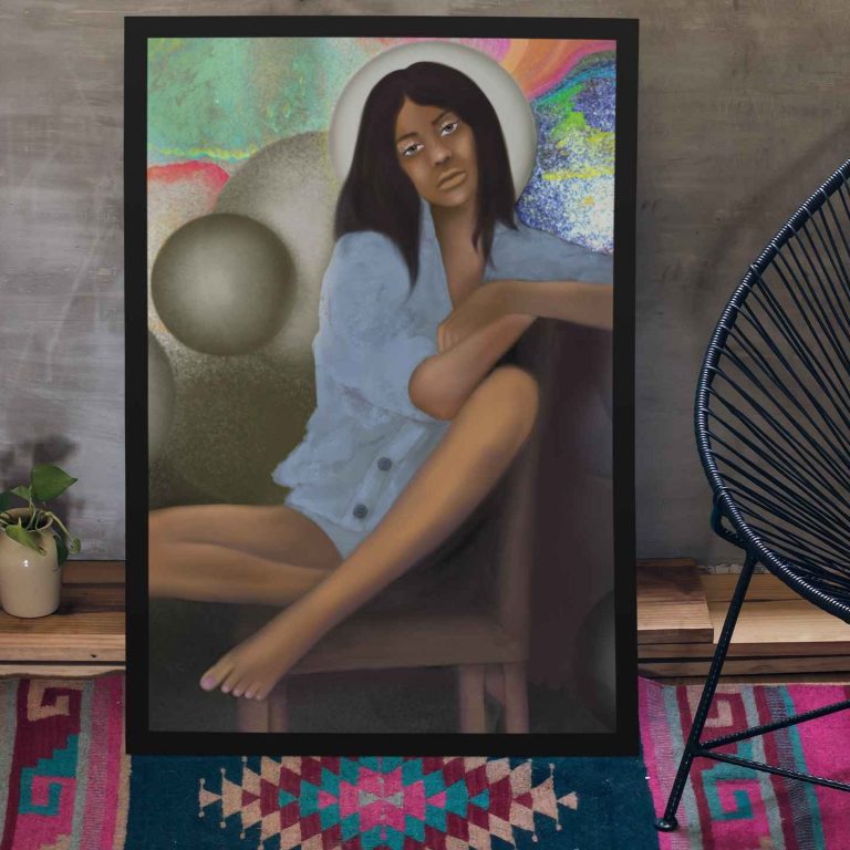 digitalart, kunstdruck, digitale malerei, portrait