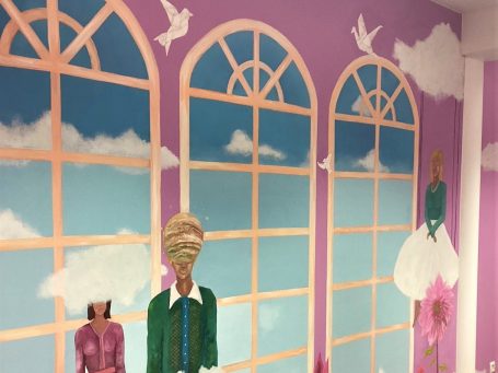 Wandmalerei von Sorina M. Grigore